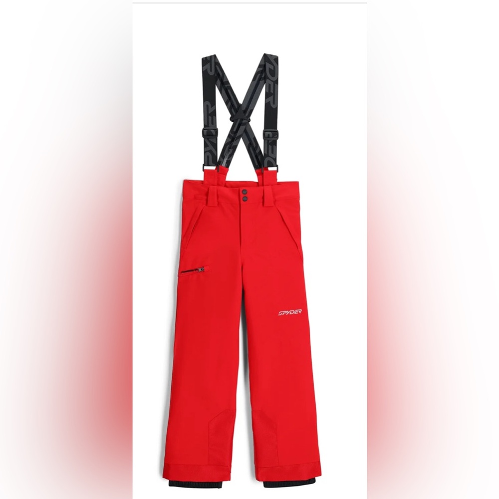 Spyder boys Propulsion Snow Ski Pants Insulated Red Sz 
12